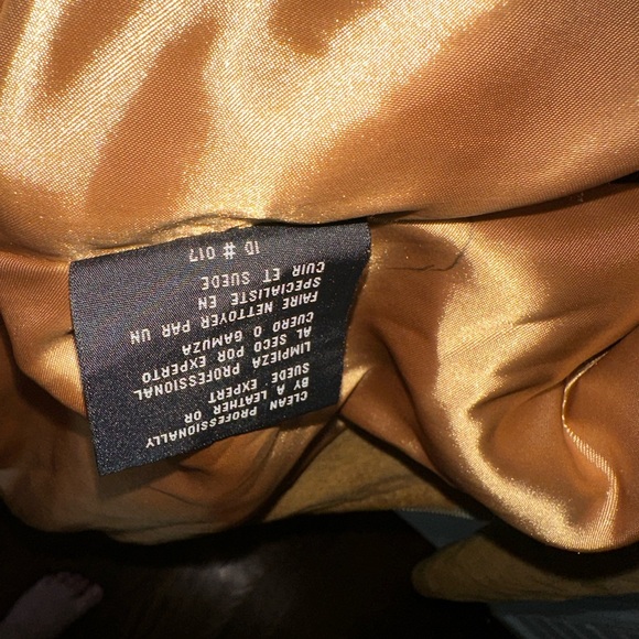 Vtg Colebrook Suede Leather Medium Jacket with Zipper - Picture 7 of 7